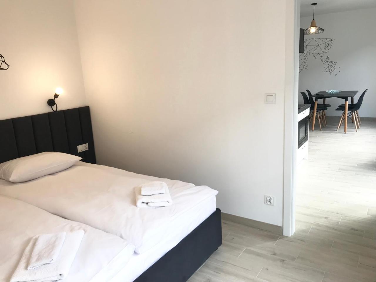 Bedroom Apartments Boguslawa Szczecin Extérieur photo